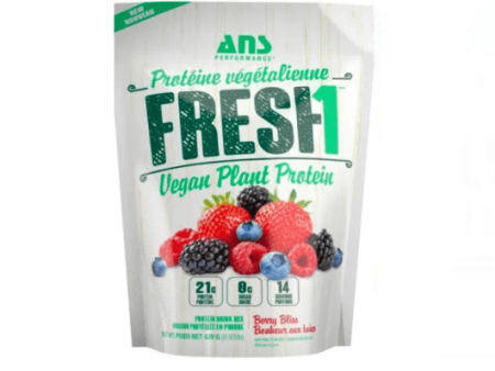 Ans performance - fresh1 vegan protein berry bliss 420 g Online