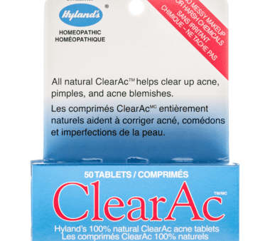 Hyland s - clearac 50 tablets Sale