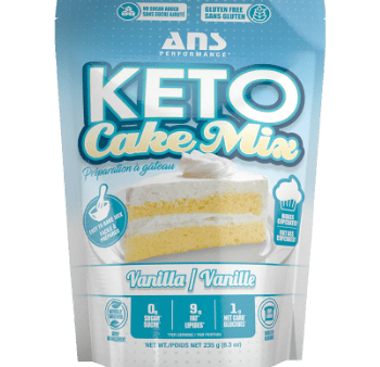 Ans performance - keto cake mix vanillla 235 g on Sale