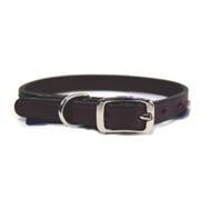 Hamilton Leather - Creased Leather Collar Discount