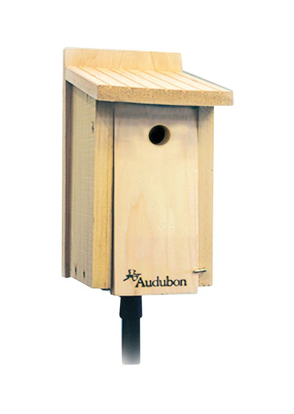 Audubon woodlink - Cedar Wood Wren chickadee House Fashion