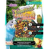 F.m. Browns Inc - Pet - Tropical Carnival Zoo-vital Parakeet & Budgie Food Online now