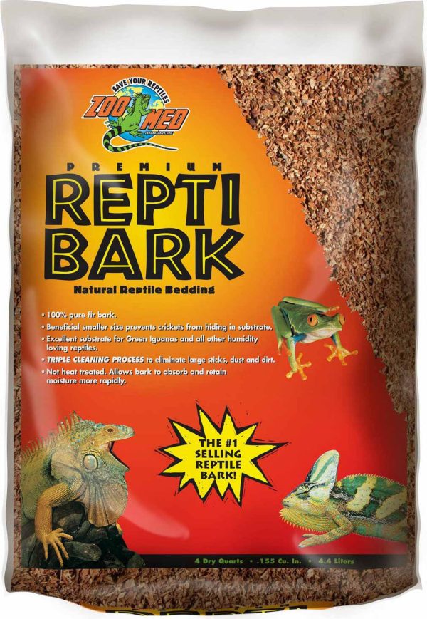 Zoo Med Laboratories Inc - Premium Repti Bark Natural Reptile Bedding Fashion