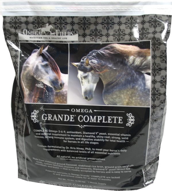 Omega Fields         D - Omega Grande Complete Horse Supplement Fashion