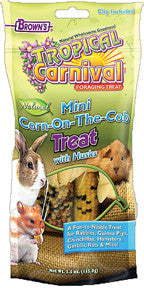 F.m. Browns Inc - Pet - Tropical Carnival Mini Corn On The Cob Sm Anim Trt For Cheap