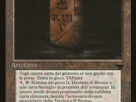 Bronze Tablet (Italian) -  Tavoletta di Bronzo  [Rinascimento] For Sale