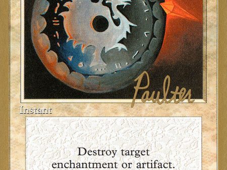 Disenchant (Preston Poulter) (SB) [Pro Tour Collector Set] Online now