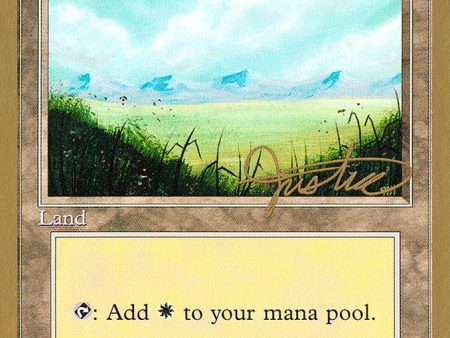 Plains (mj366) (Mark Justice) [Pro Tour Collector Set] Discount