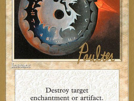 Disenchant (Preston Poulter) [Pro Tour Collector Set] on Sale