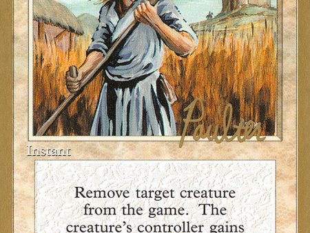 Swords to Plowshares (Preston Poulter) [Pro Tour Collector Set] on Sale