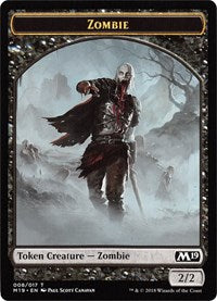 Zombie    Goblin Double-Sided Token (Game Night) [Core Set 2019 Tokens] Cheap