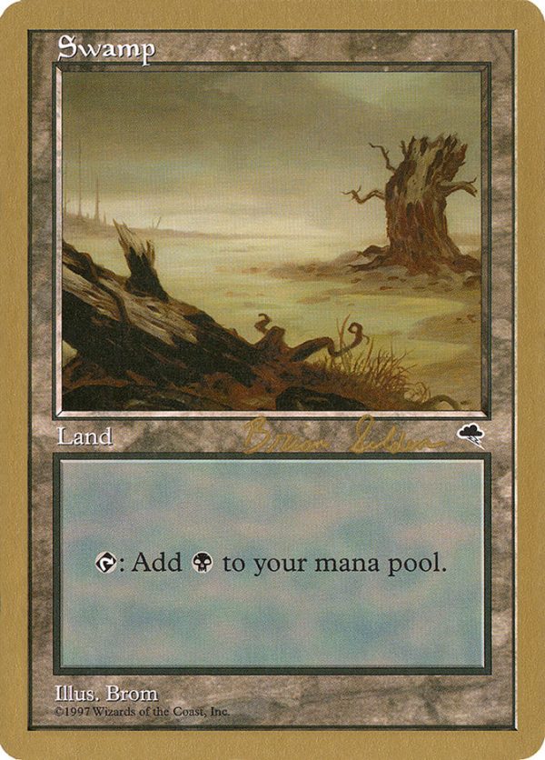 Swamp (bs340) (Brian Selden) [World Championship Decks 1998] Online Sale