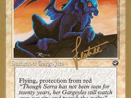 Abbey Gargoyles (Bertrand Lestree) (SB) [Pro Tour Collector Set] Cheap