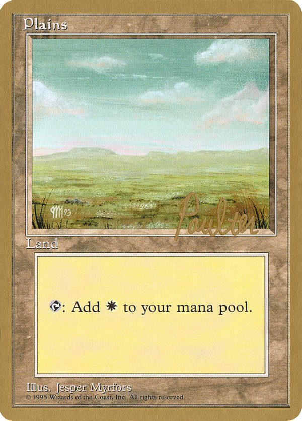 Plains (pp364) (Preston Poulter) [Pro Tour Collector Set] Fashion