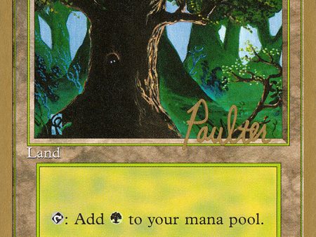 Forest (pp377) (Preston Poulter) [Pro Tour Collector Set] Supply