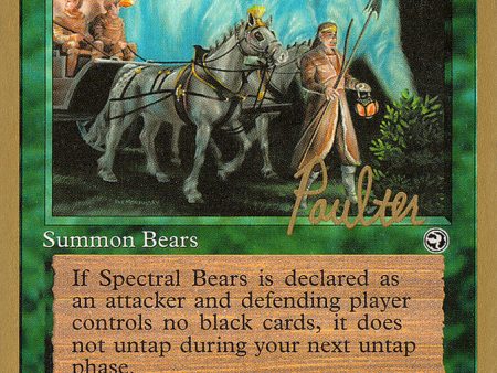 Spectral Bears (Preston Poulter) [Pro Tour Collector Set] Online