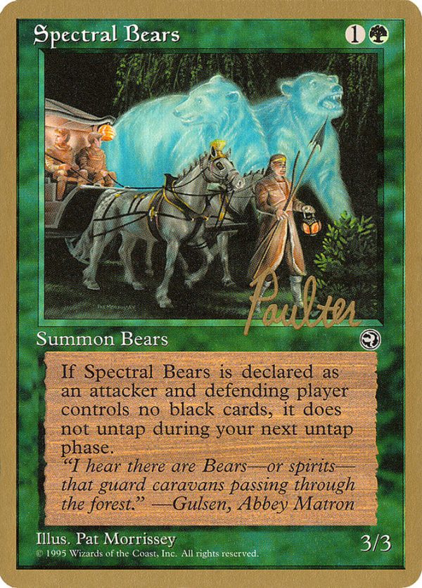 Spectral Bears (Preston Poulter) [Pro Tour Collector Set] Online