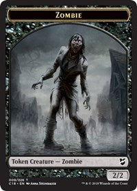 Zombie    Angel Double-Sided Token [Commander 2018 Tokens] Fashion