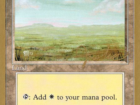 Plains (mj364) (Mark Justice) [Pro Tour Collector Set] Cheap